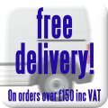 Free Delivery on orders over £150 including VAT